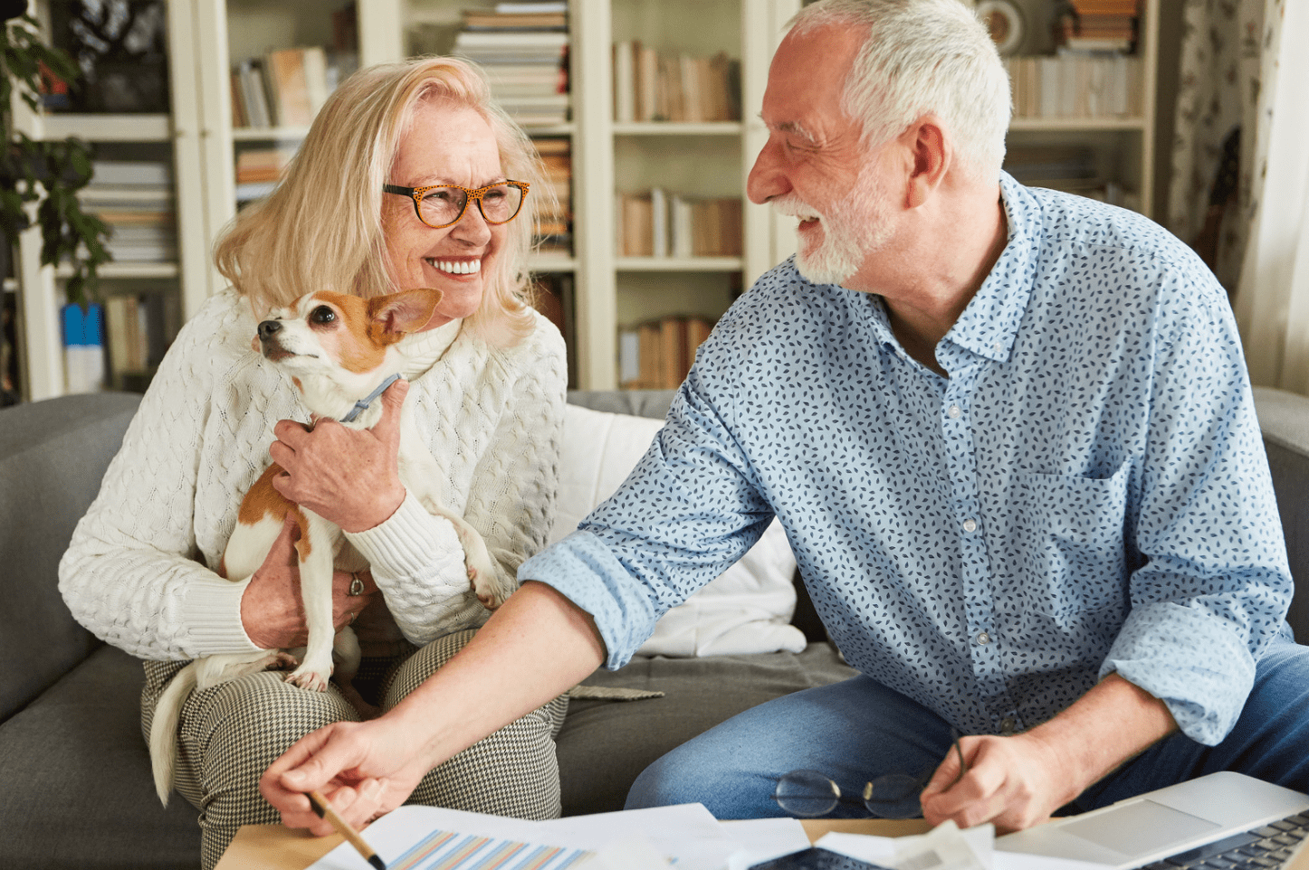 Couple enjoying their time together after back pain relief.